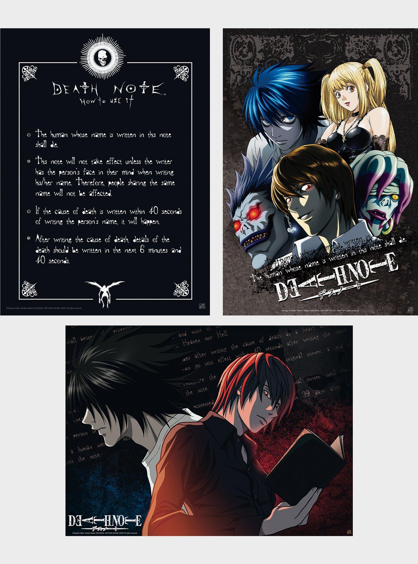 I Just Made a Poster For This Awesome Anime! : r/deathnote