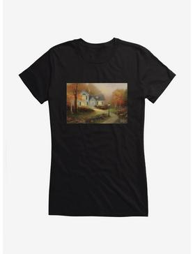Thomas Kinkade Blessings Of Autumn Girls T-Shirt, , hi-res