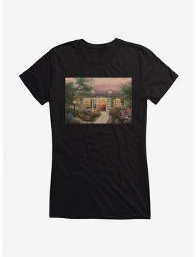 Thomas Kinkade Studio In The Garden Girls T-Shirt, , hi-res