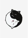Yin-Yang Cat Patch By Nurra Blake, , hi-res