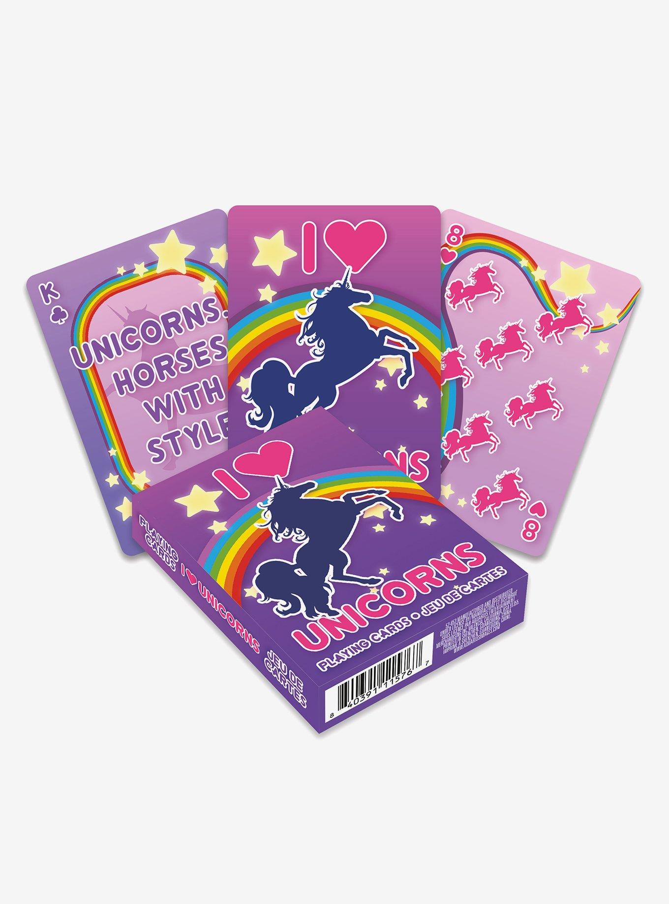 Unicorn Playing Cards, , hi-res