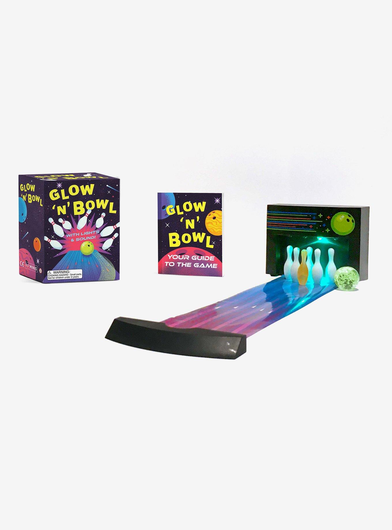 Desktop Glow-In-The-Dark Bowling Game, , hi-res
