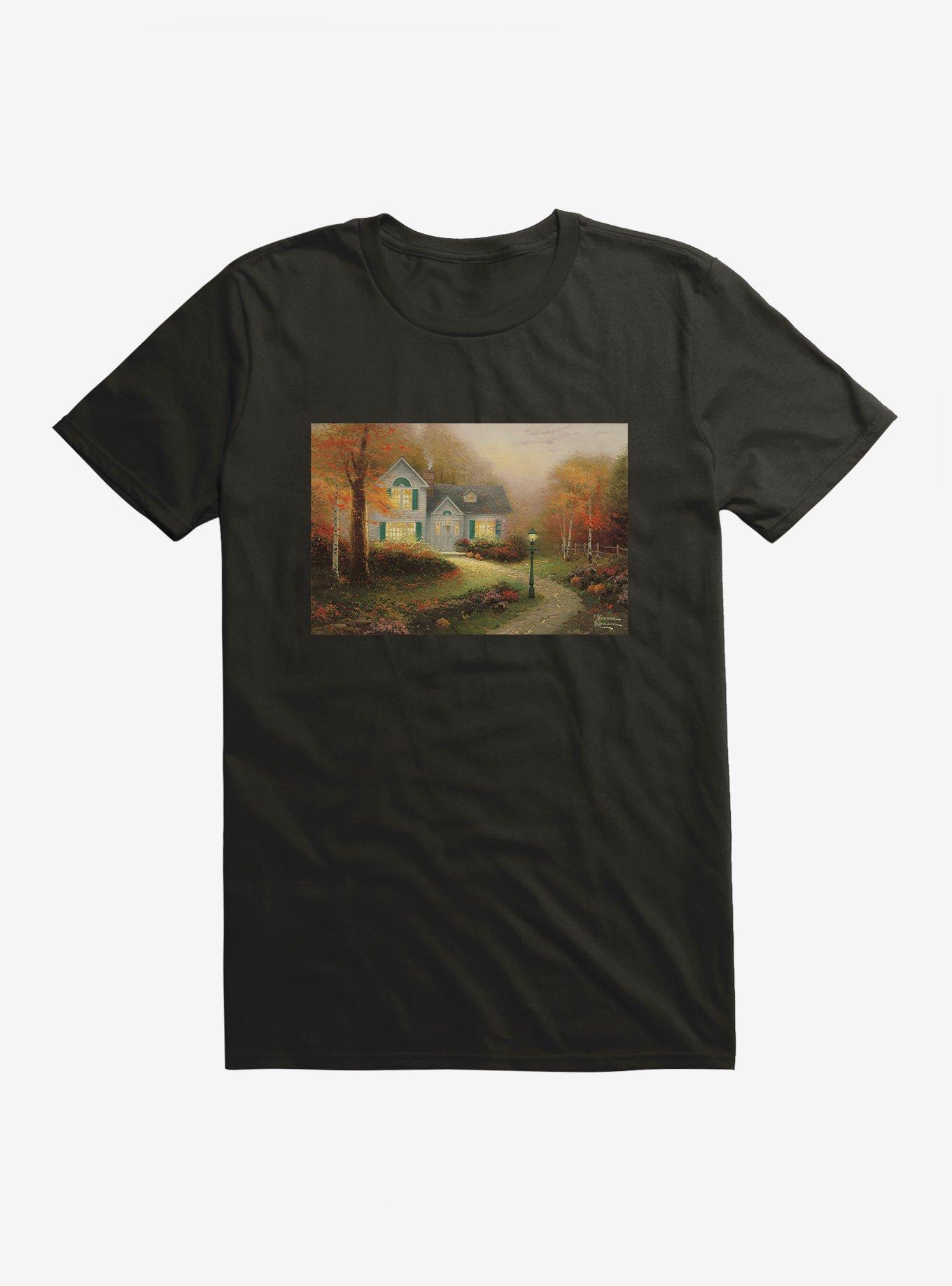 Plus Size Thomas Kinkade Blessings Of Autumn T-Shirt, , hi-res