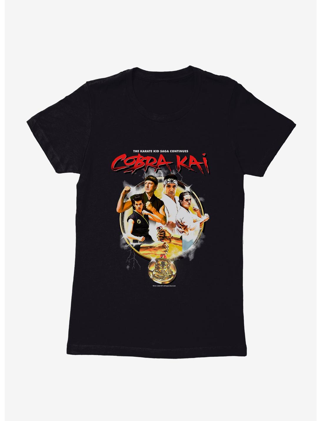 Cobra Kai The Saga Continues Womens T-Shirt, , hi-res