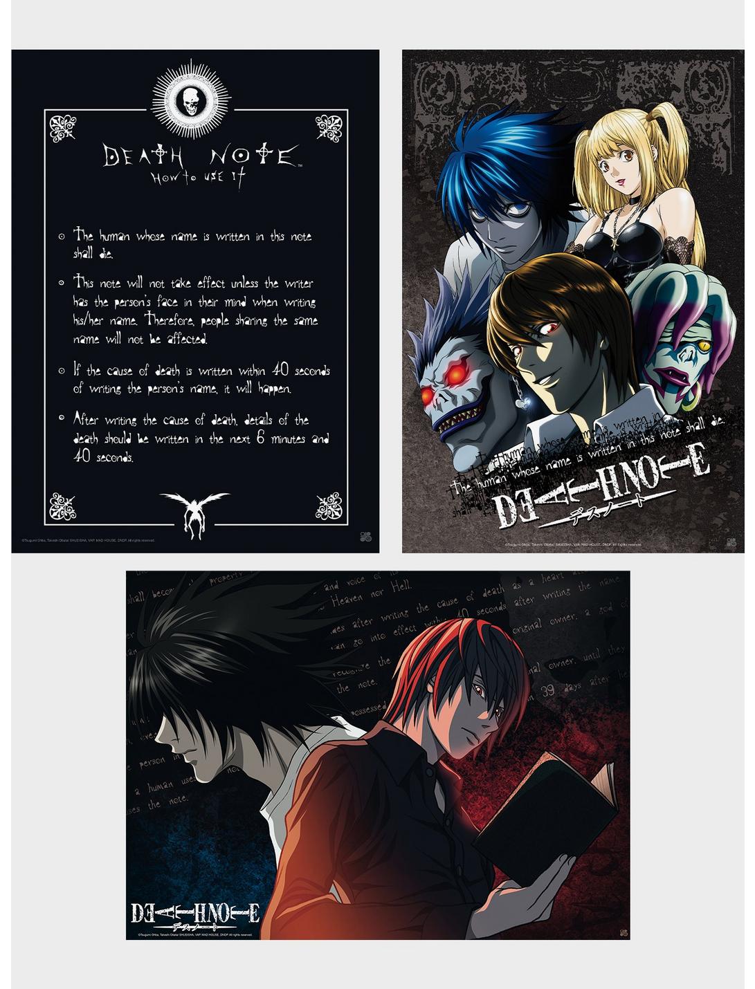 Death Note Poster Pack, , hi-res