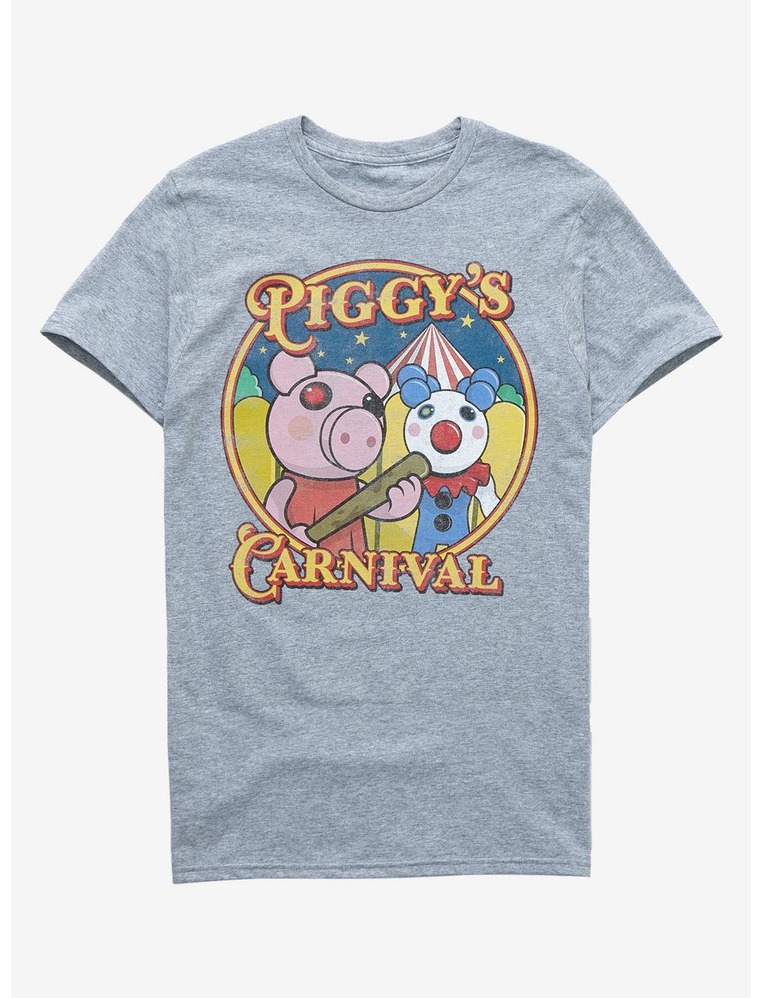 Piggy Carnival T-Shirt, HEATHER GREY, hi-res
