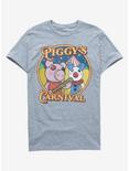 Piggy Carnival T-Shirt, HEATHER GREY, hi-res
