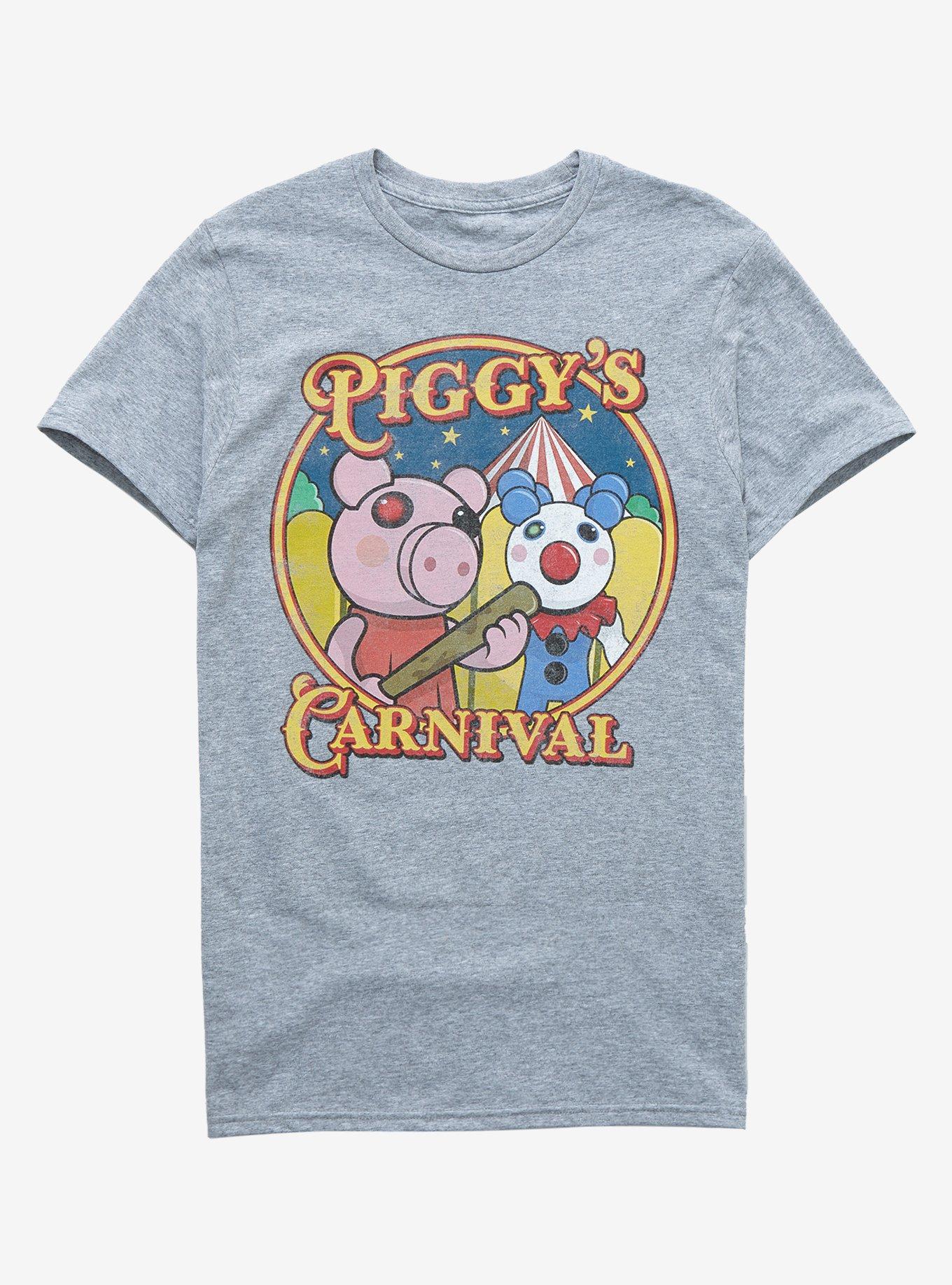 Piggy Carnival T-Shirt, HEATHER GREY, hi-res