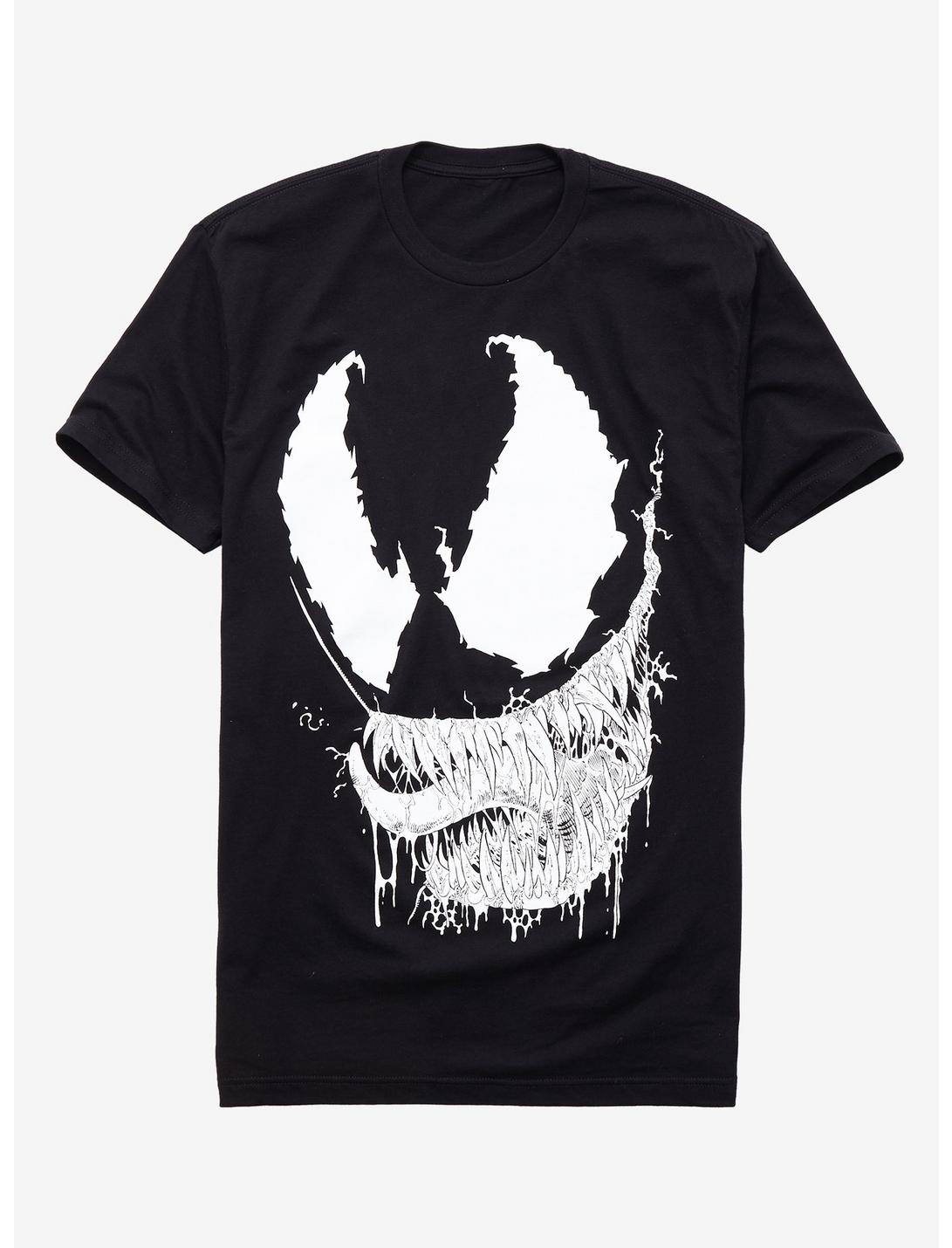 Marvel Venom Big Face T-Shirt, BLACK, hi-res