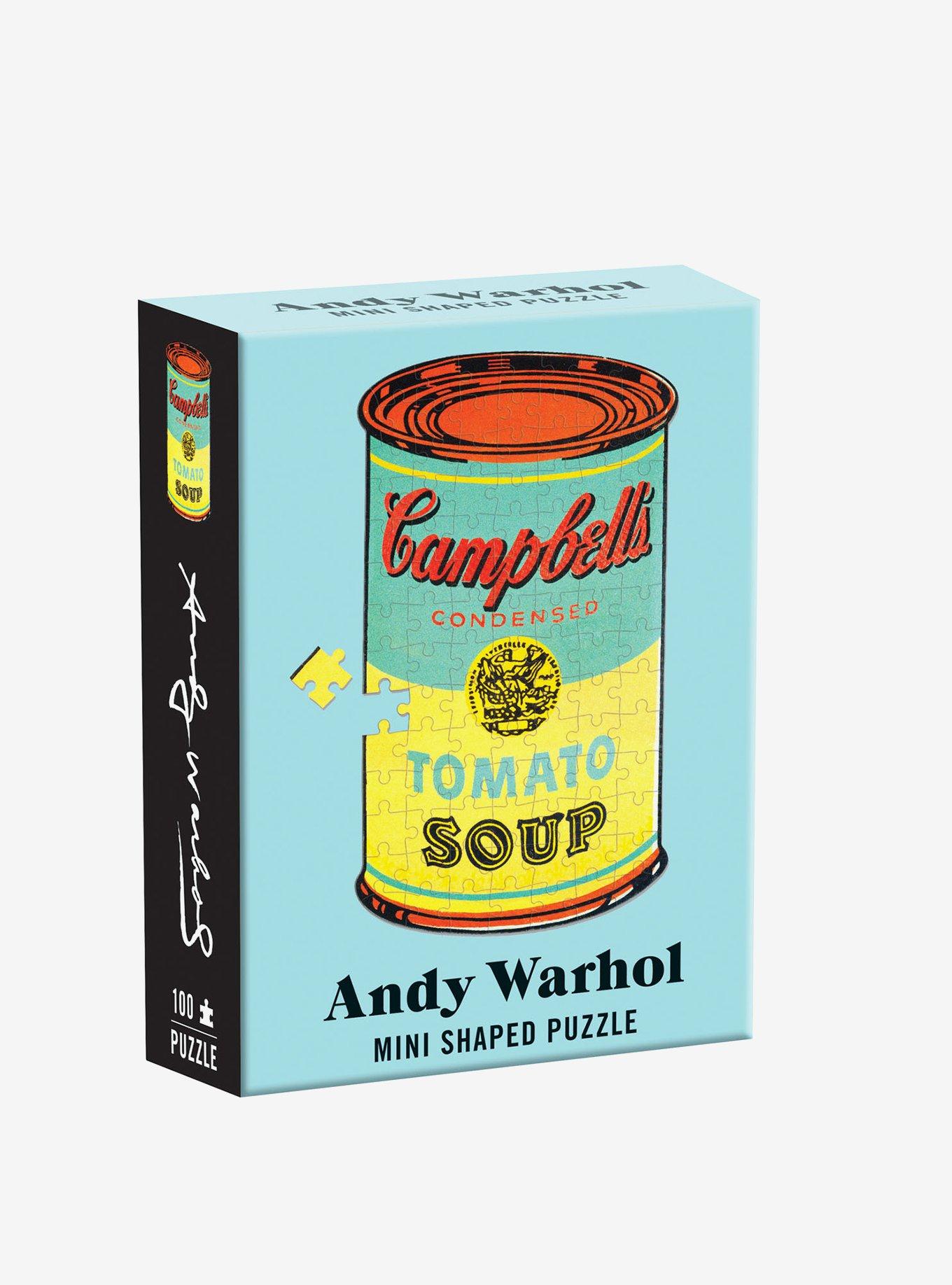 Andy Warhol Campbell's Soup Mini Puzzle