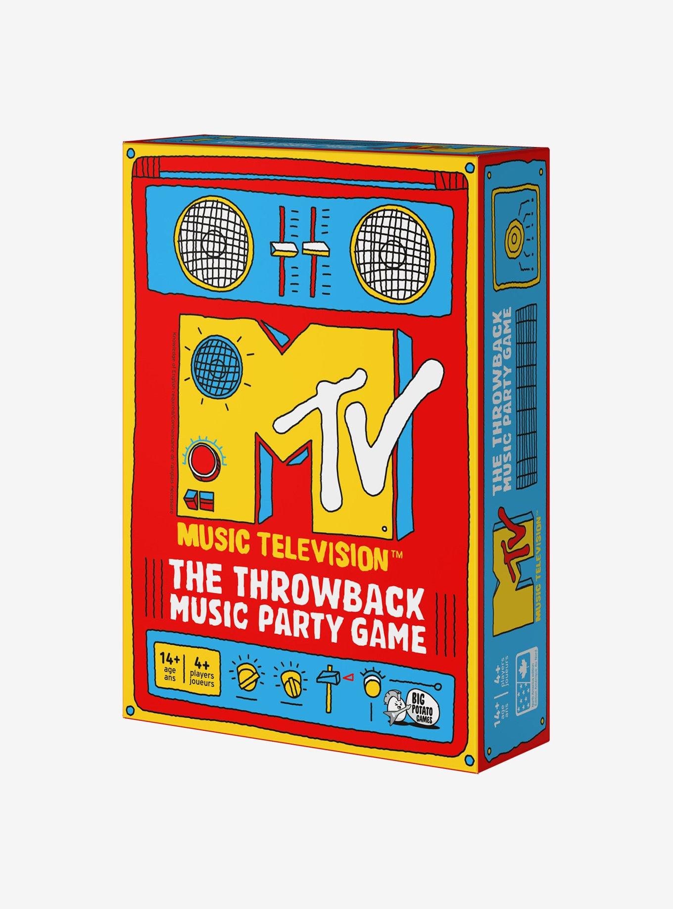 MTV Throwback Music Party Game Hot Topic