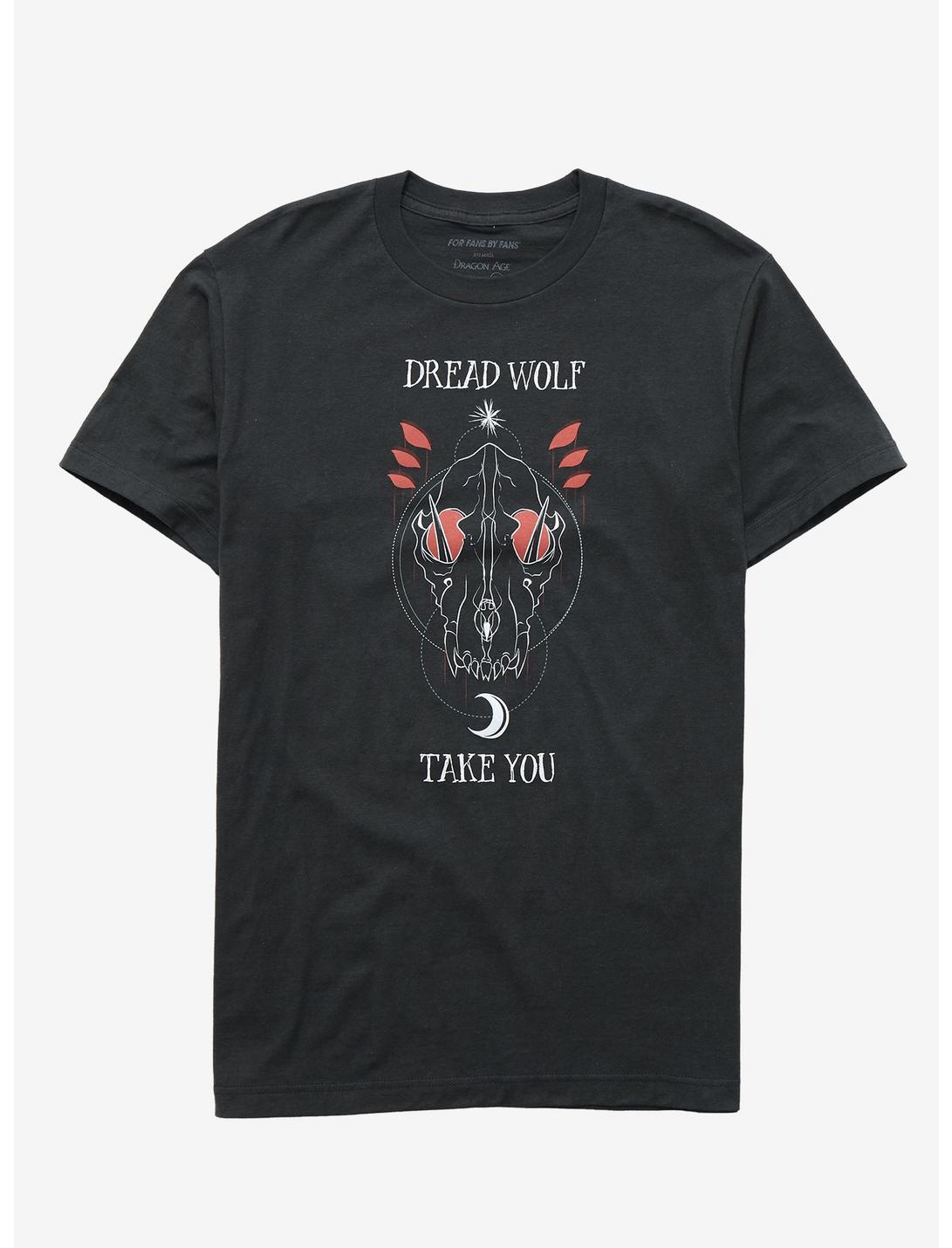 Dragon Age Dread Wolf Take You T-Shirt, CHARCOAL, hi-res