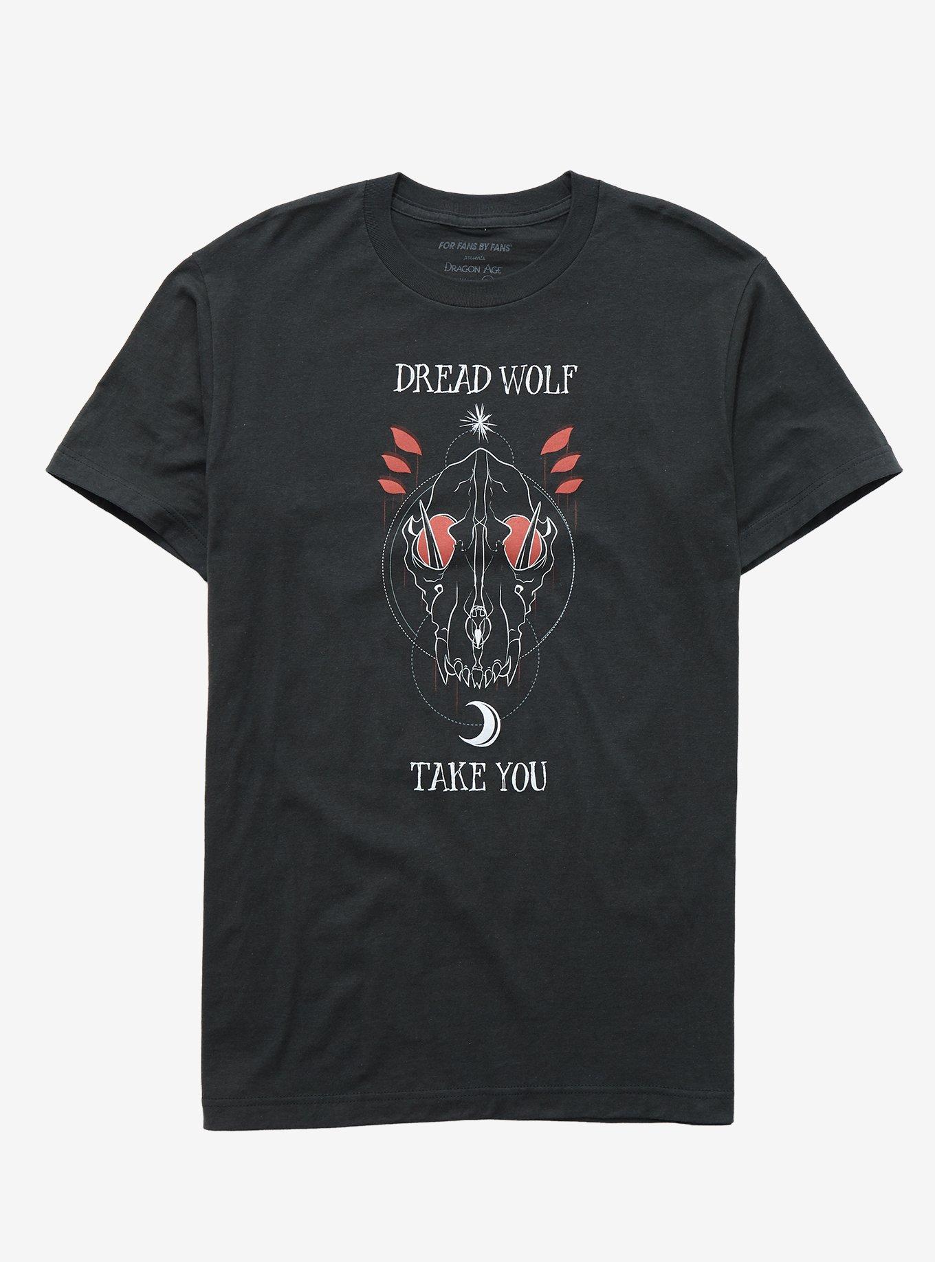 Dragon Age Dread Wolf Take You T-Shirt, CHARCOAL, hi-res