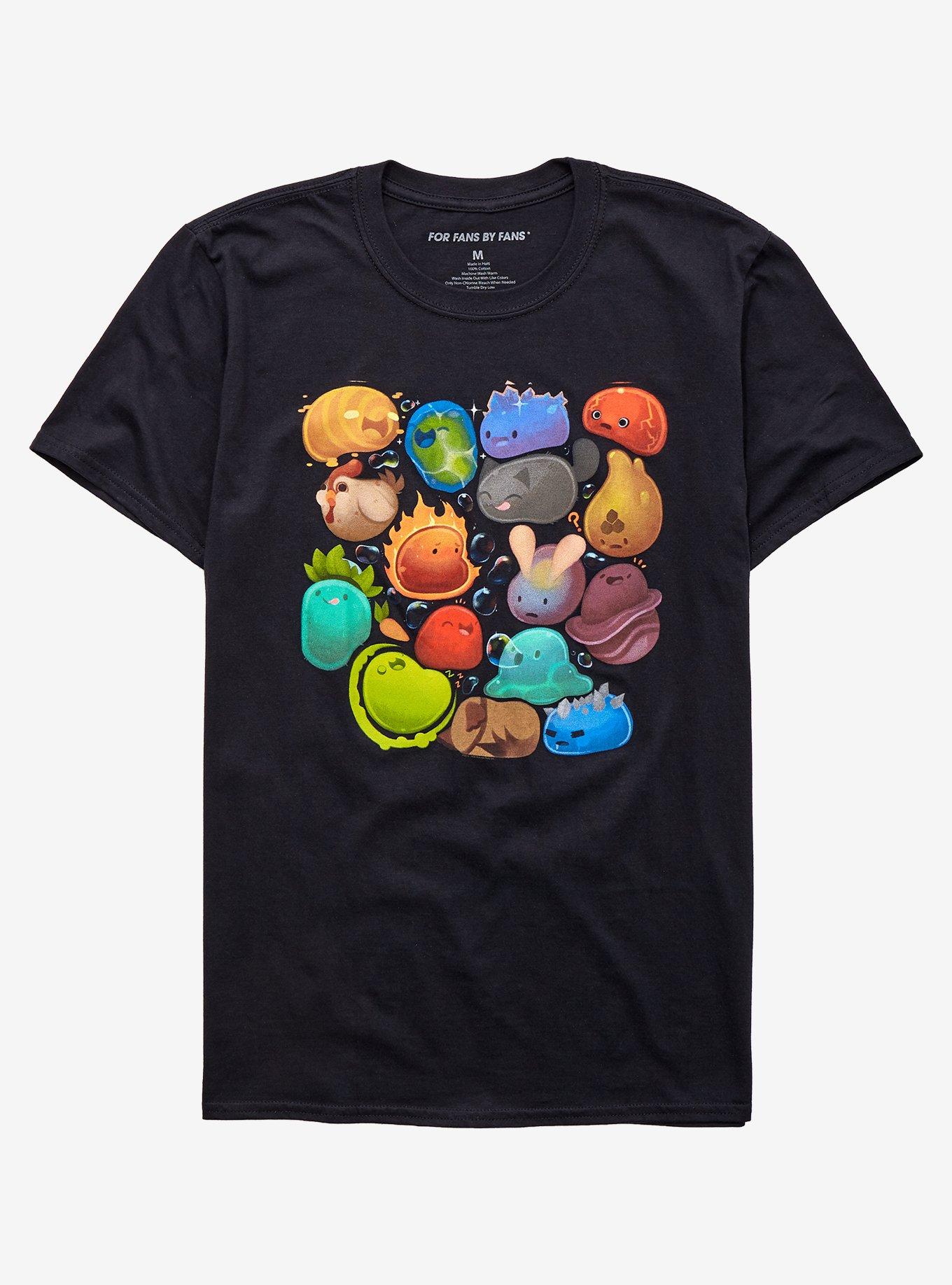 Slime Rancher Happy Slimes T-Shirt, BLACK, hi-res