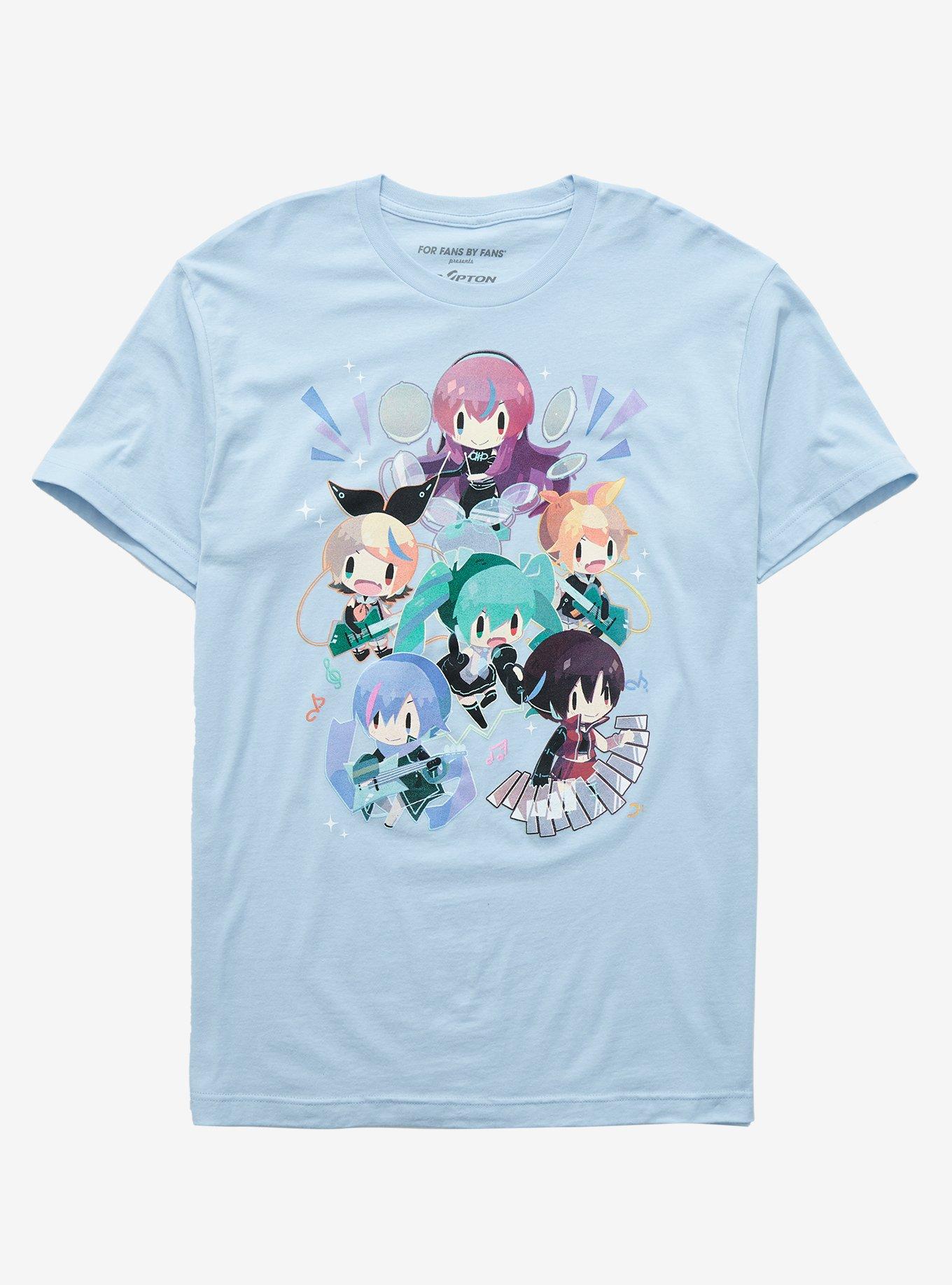 Hatsune Miku Cyber Live T-Shirt, POWDER BLUE, hi-res