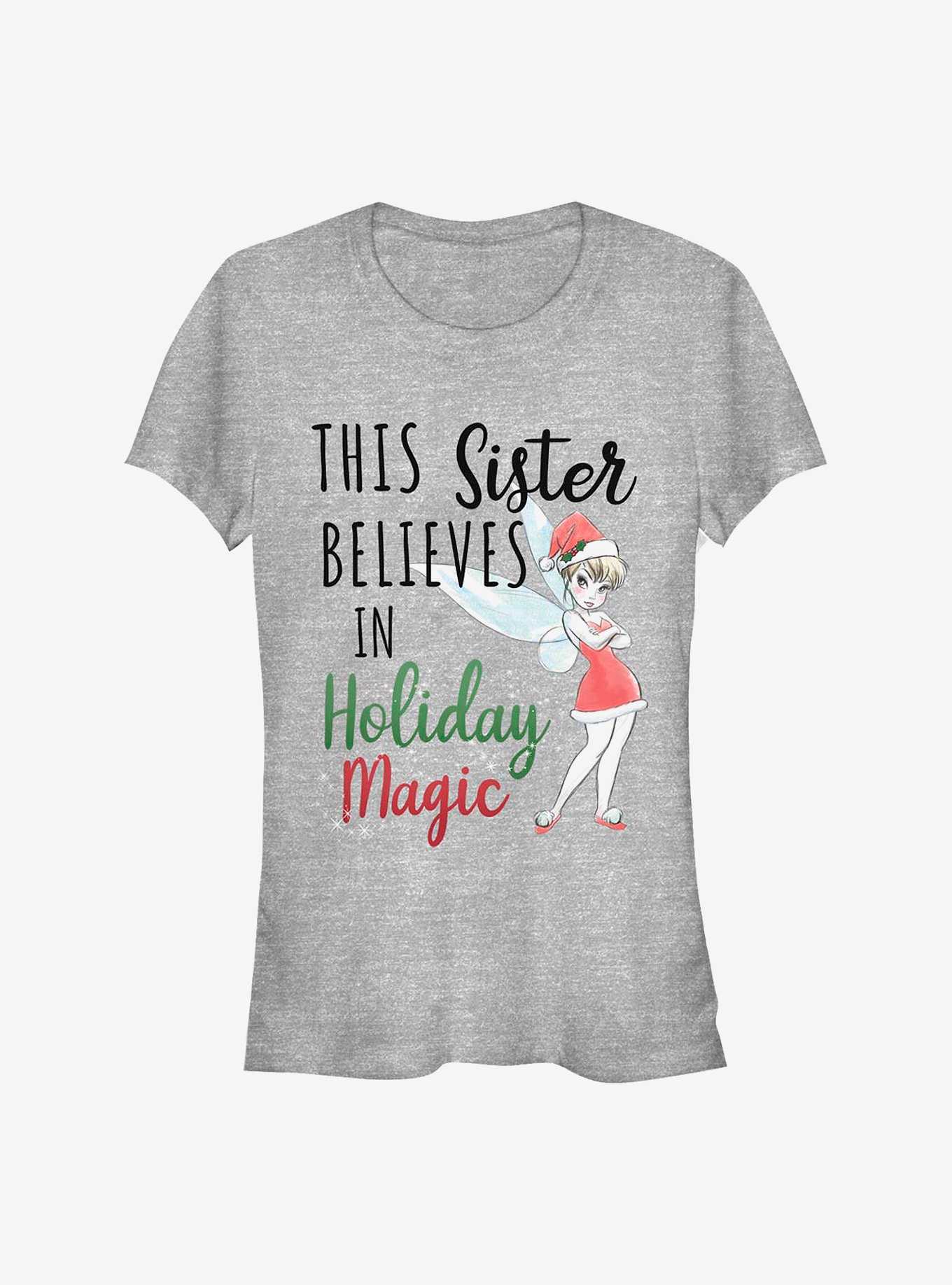Disney Tinker Bell Holiday Magic Sister Girls T-Shirt, , hi-res