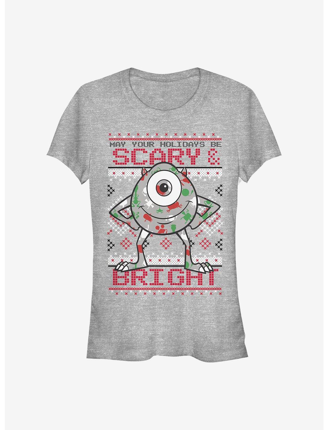 Disney Pixar Monsters University Scary Holiday Girls T-Shirt, ATH HTR, hi-res