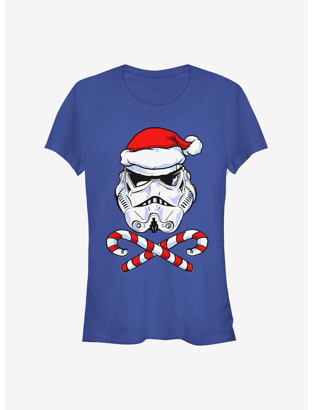 Star Wars Santa Trooper Girls T-Shirt, ROYAL, hi-res