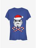 Star Wars Santa Trooper Girls T-Shirt, ROYAL, hi-res