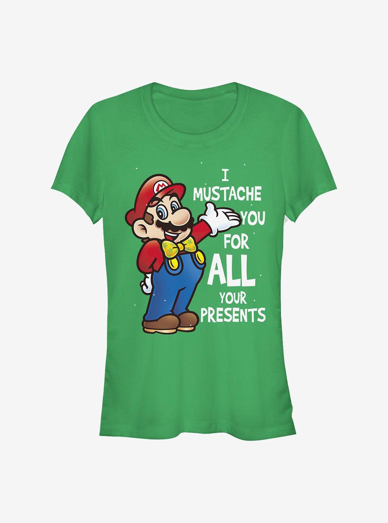 Nintendo Mario All Your Presents Presents Girls T-Shirt