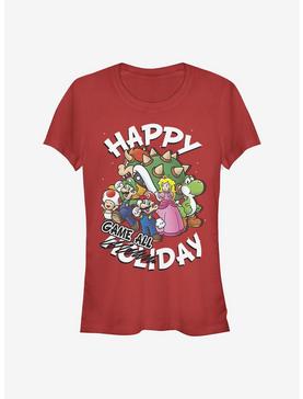 Nintendo Mario Happy Game Day Girls T-Shirt, , hi-res