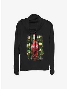 Coke Christmas Blessings Cowlneck Long-Sleeve Girls Top, , hi-res