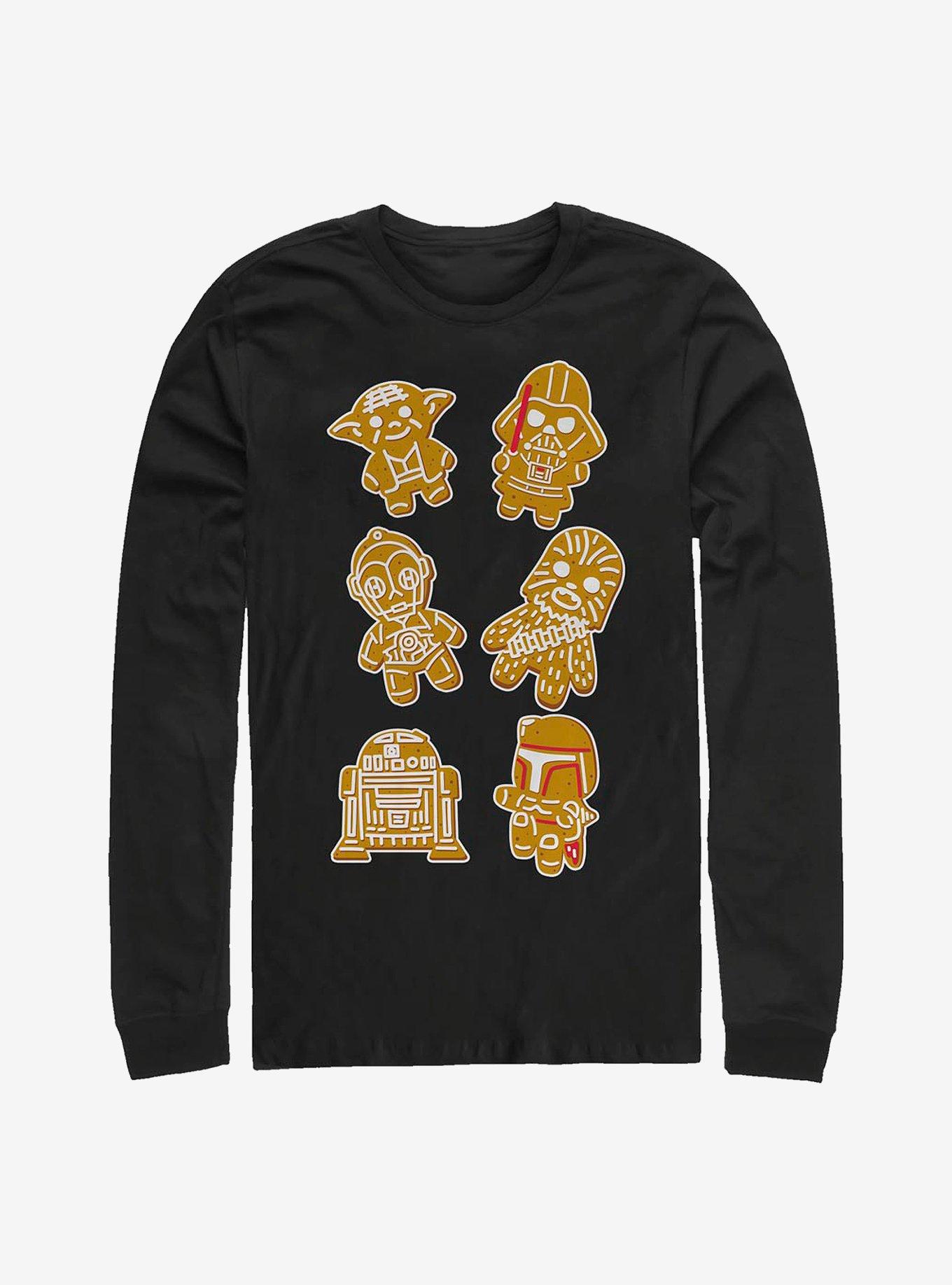 Star Wars Group Gingerbread Cookies Long-Sleeve T-Shirt, , hi-res