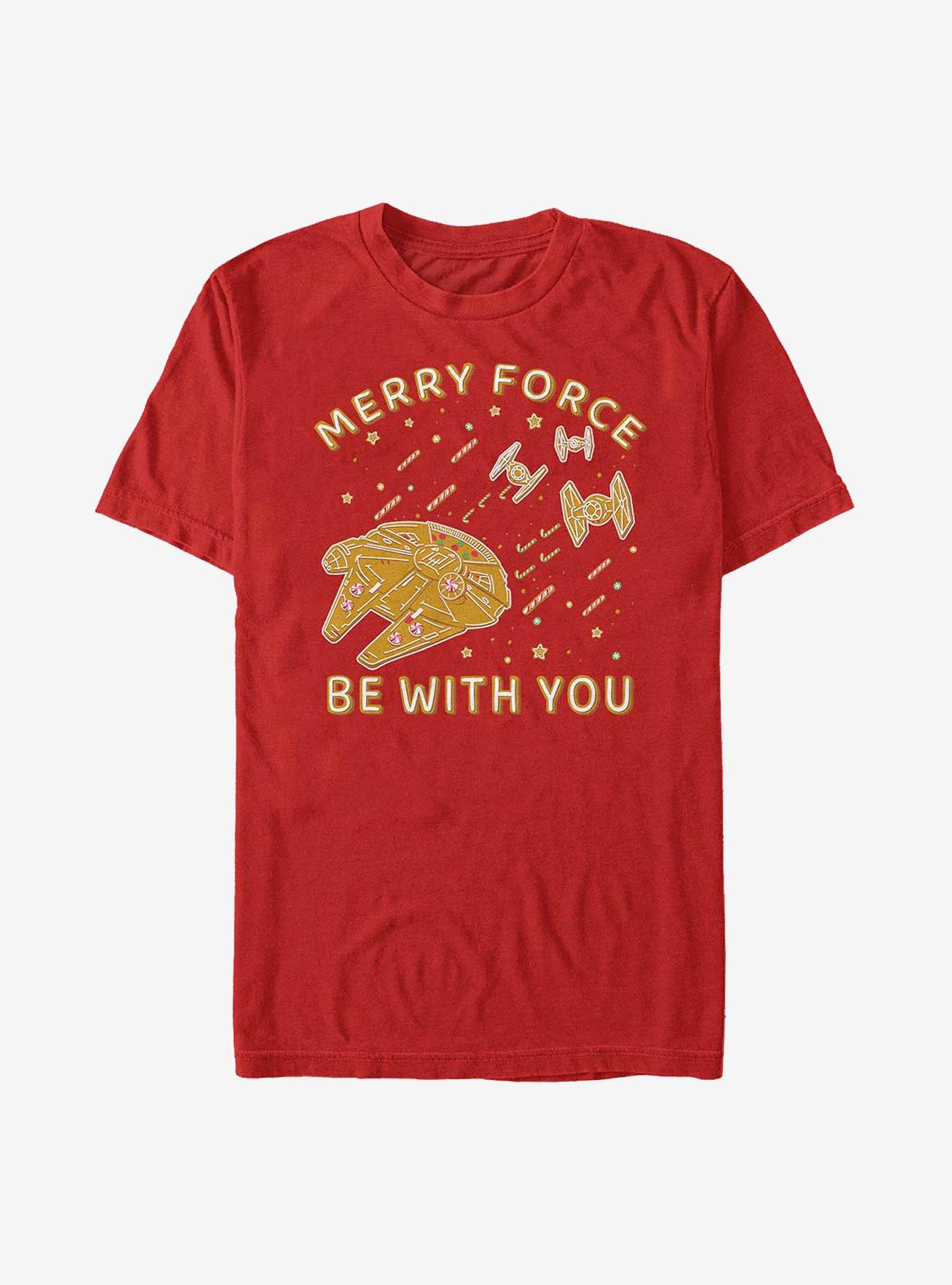 Star Wars Gingerbread Falcon T-Shirt, , hi-res