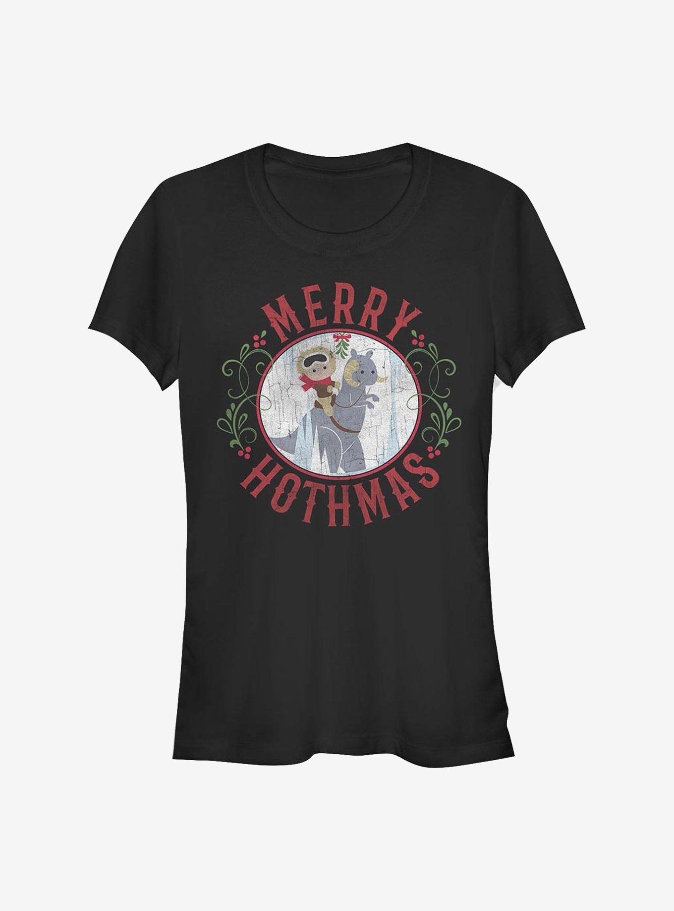 Star Wars Hothmas Girls T-Shirt, BLACK, hi-res