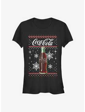 Coke Bottle Snowflakes Girls T-Shirt, , hi-res