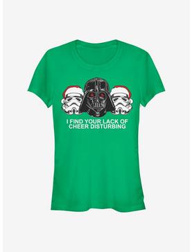 Star Wars Lack Of Cheer Is Disturbing Girls T-Shirt, , hi-res