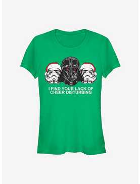 Star Wars Lack Of Cheer Is Disturbing Girls T-Shirt, , hi-res
