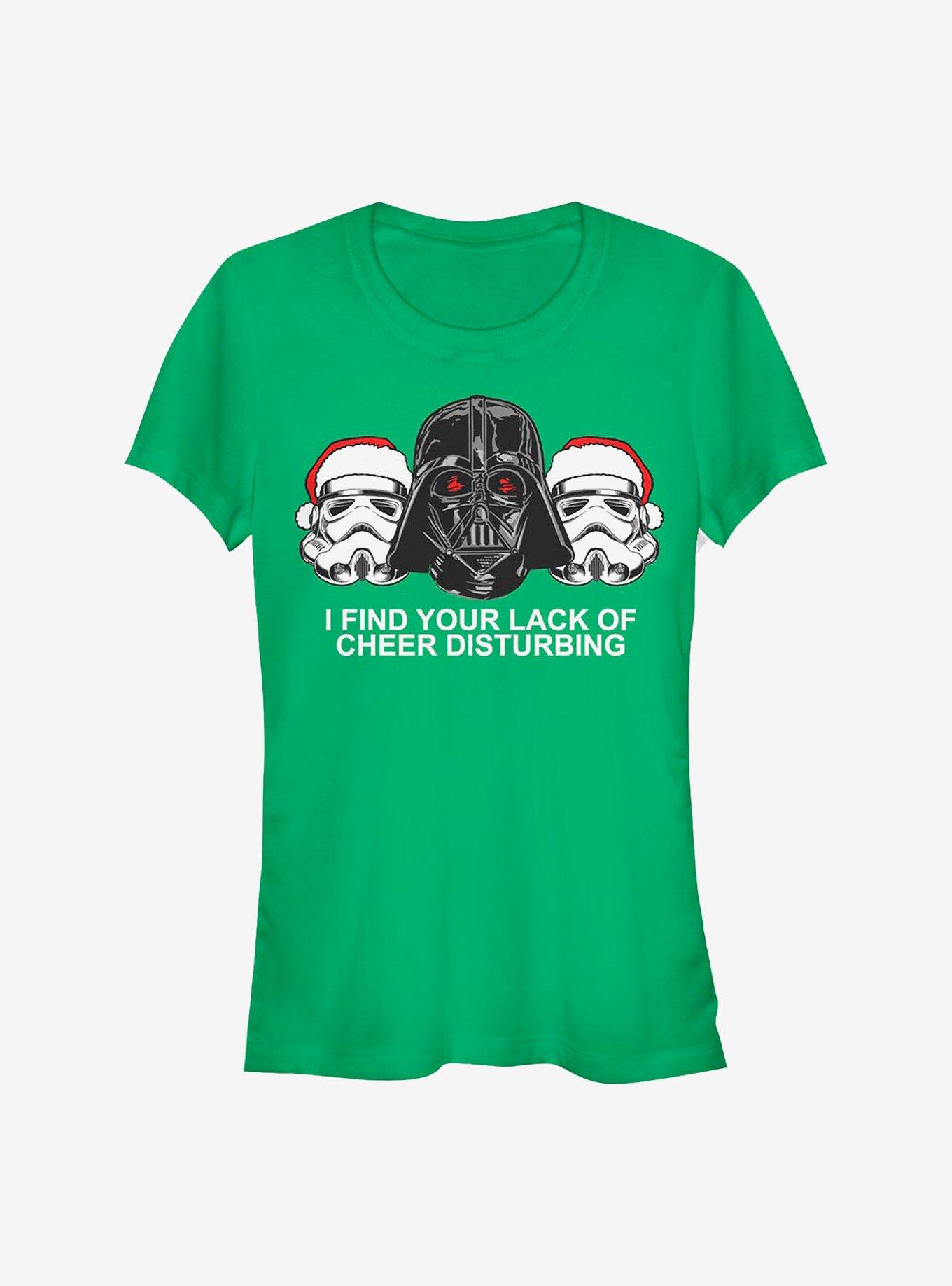 Star Wars Lack Of Cheer Is Disturbing Girls T-Shirt, , hi-res