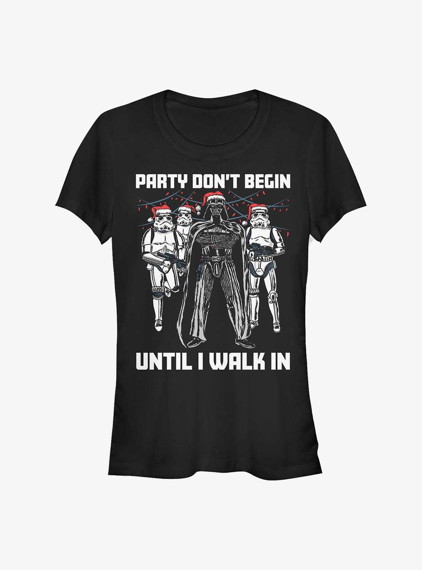Star Wars Party Dont Begin Girls T-Shirt, , hi-res