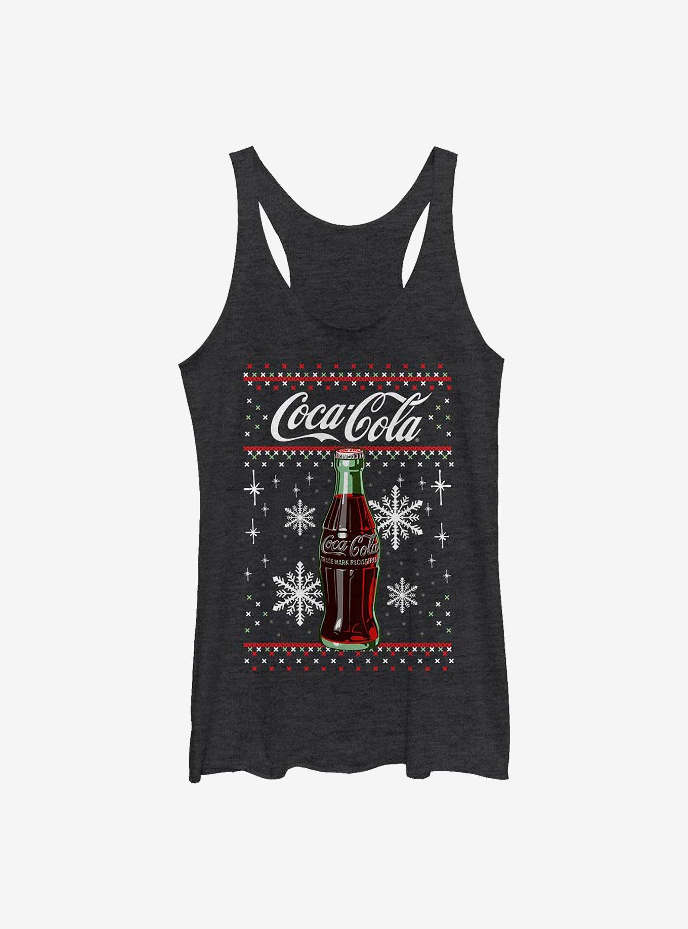 Coke Bottle Snowflakes Girls Tank, , hi-res