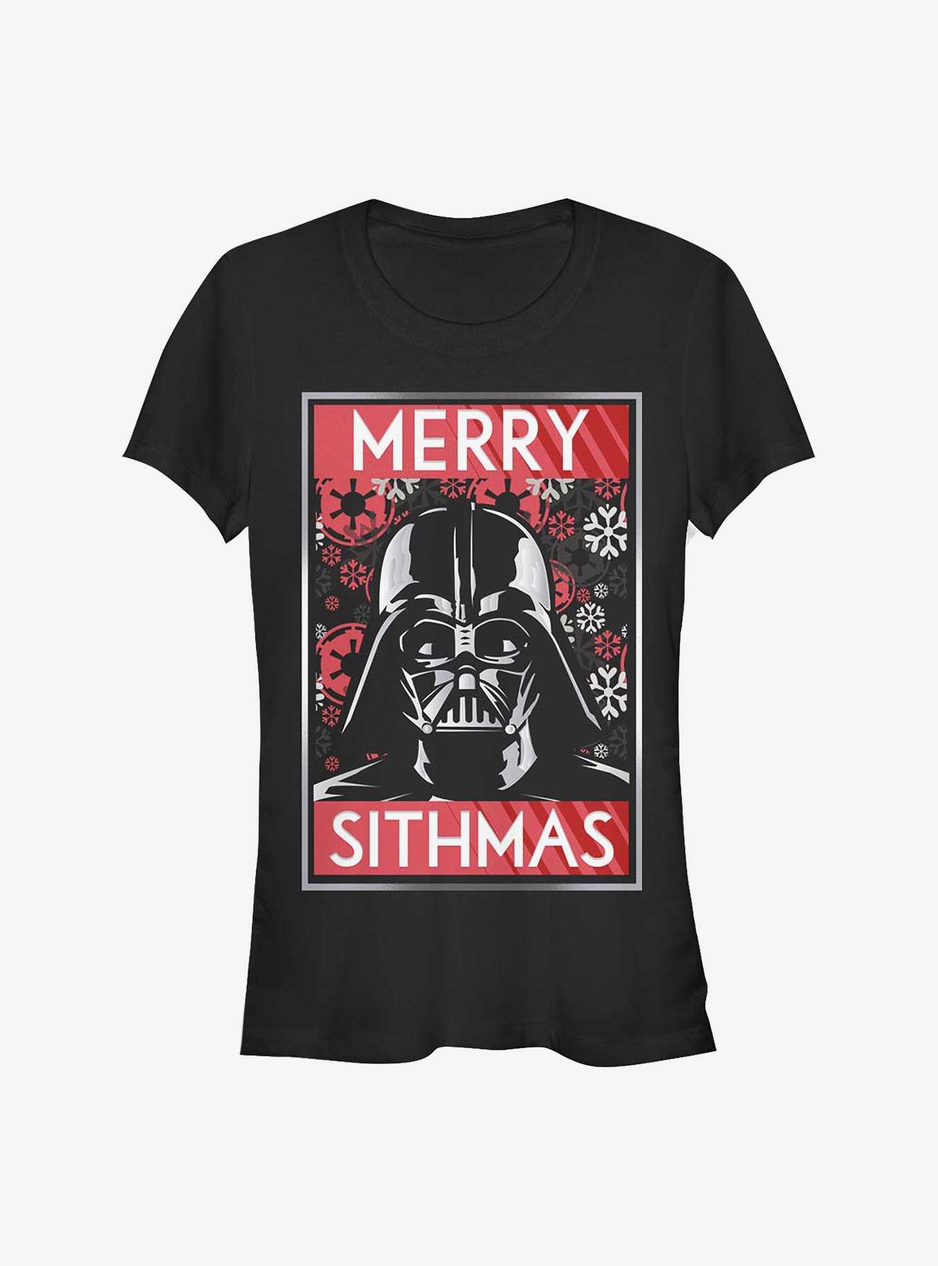 Star Wars Sithmas Vader Girls T-Shirt, , hi-res