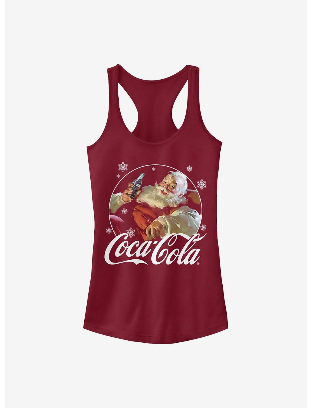 Coke Coca-Cola Santa Girls Tank, SCARLET, hi-res
