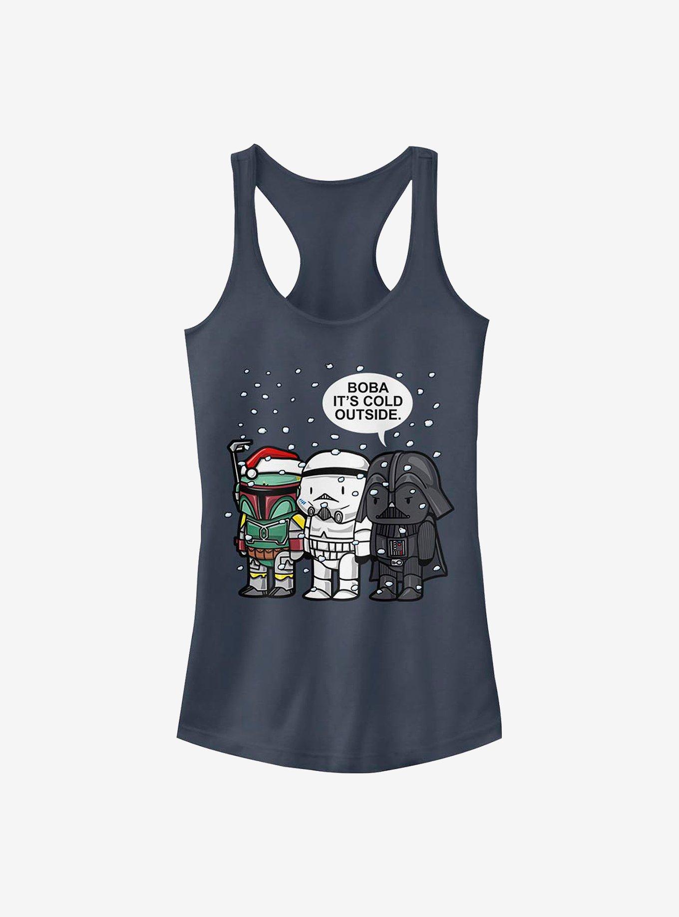 Star Wars Boba It's Cold Girls Tank, INDIGO, hi-res