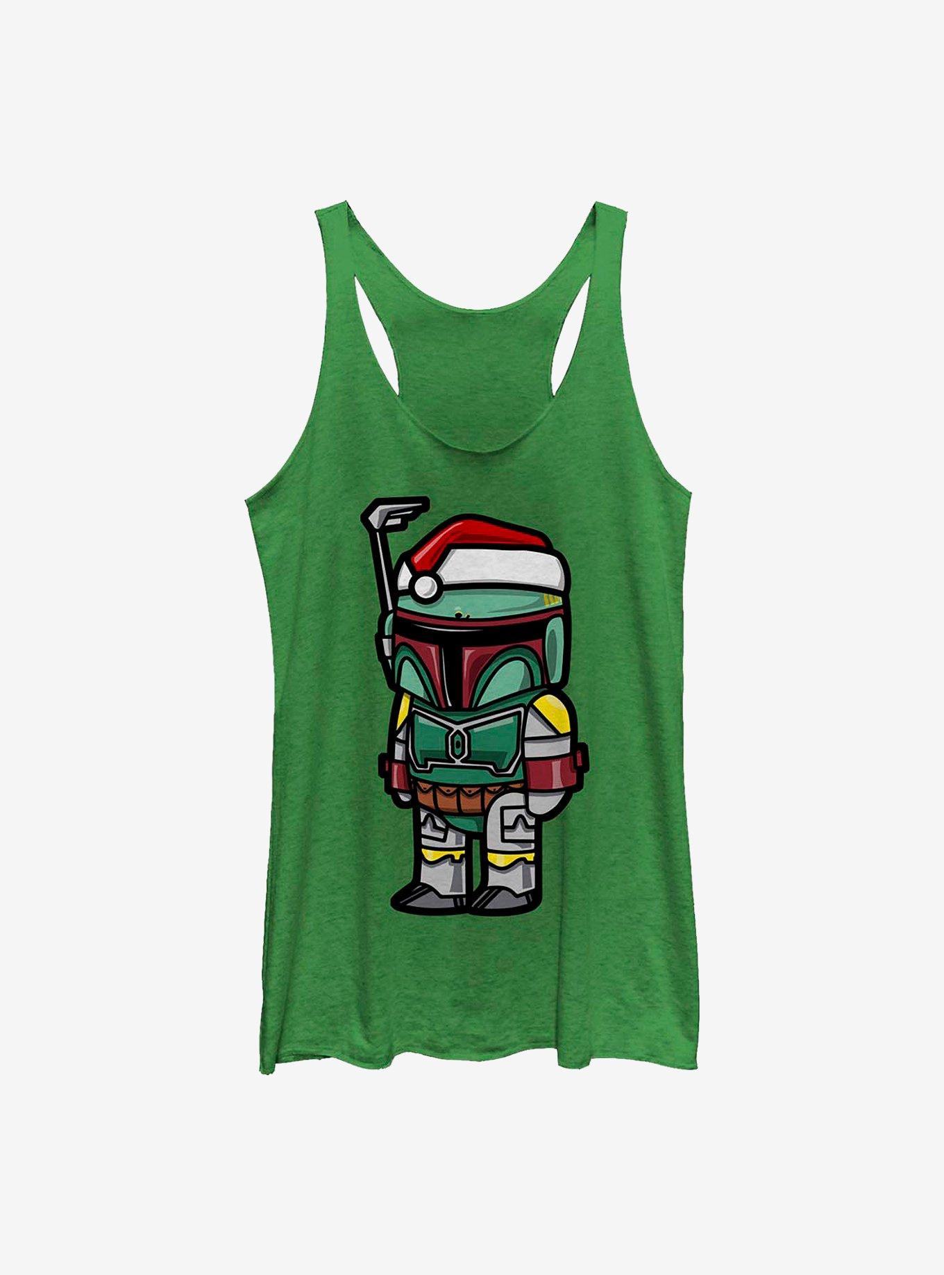 Star Wars Boba Santa Girls Tank Top, ENVY, hi-res