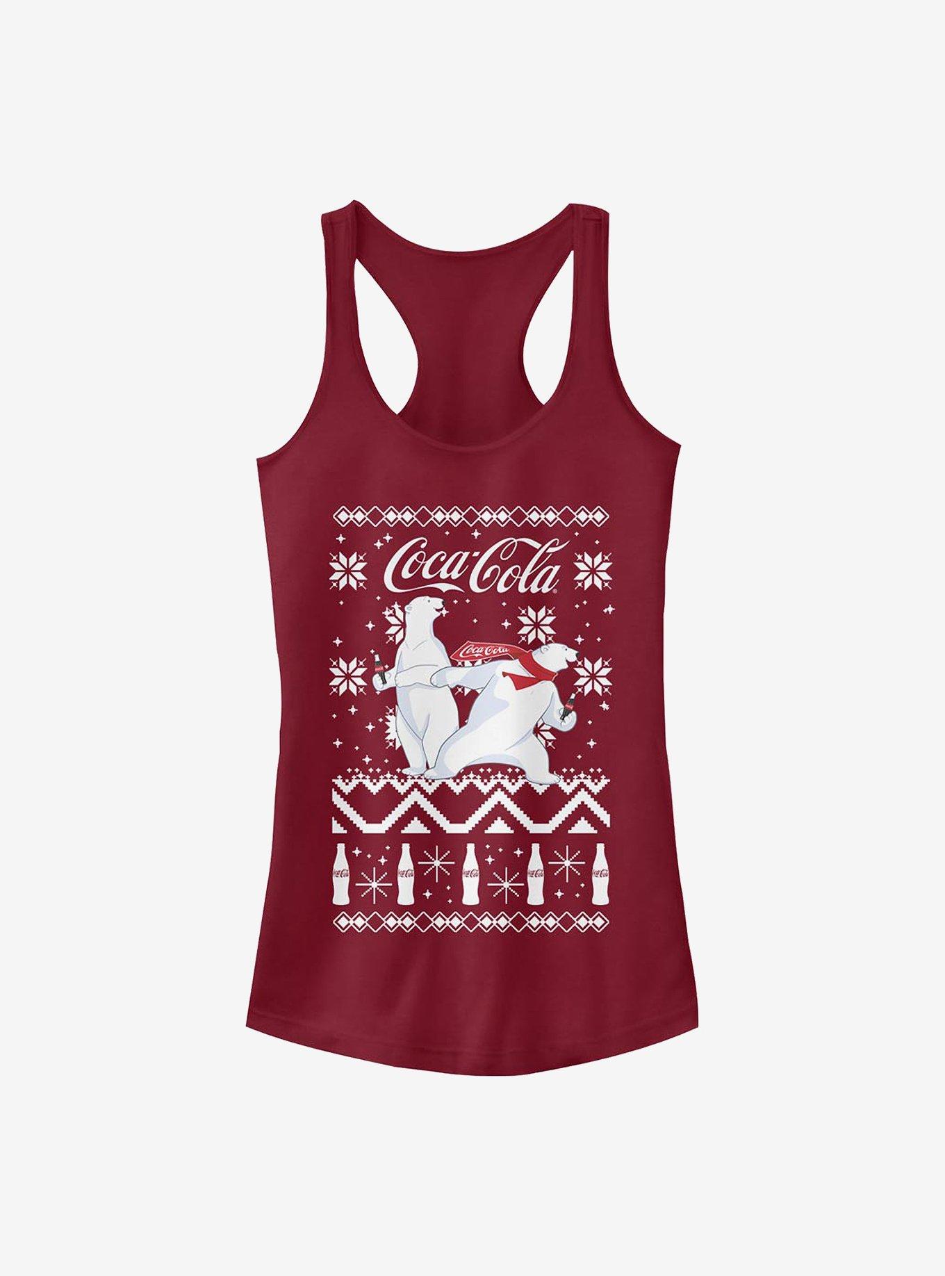 Coke Holiday Bears Girls Tank, , hi-res