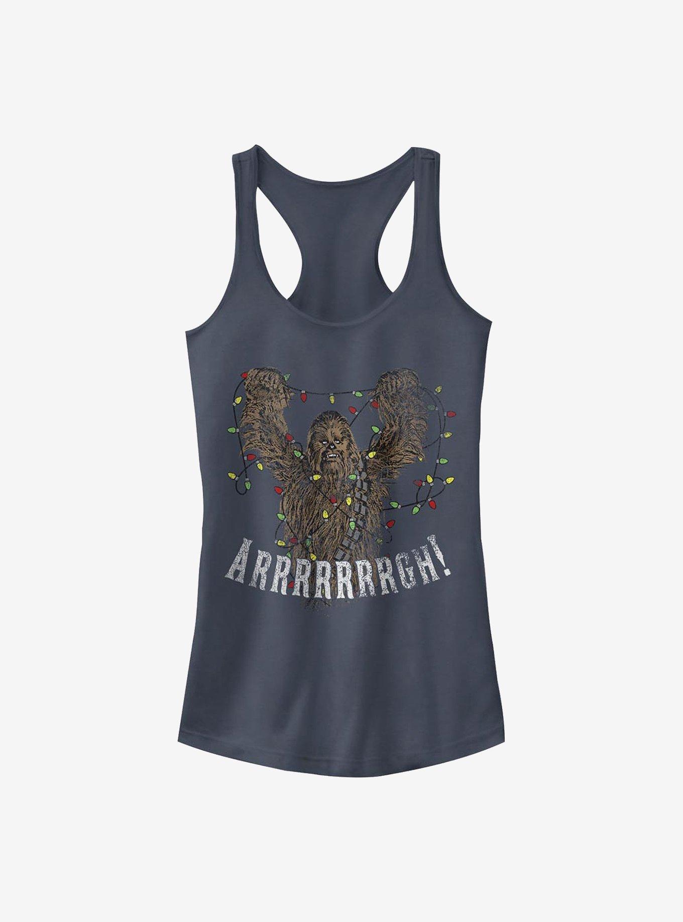 Star Wars Wookiee Tree Girls Tank, INDIGO, hi-res