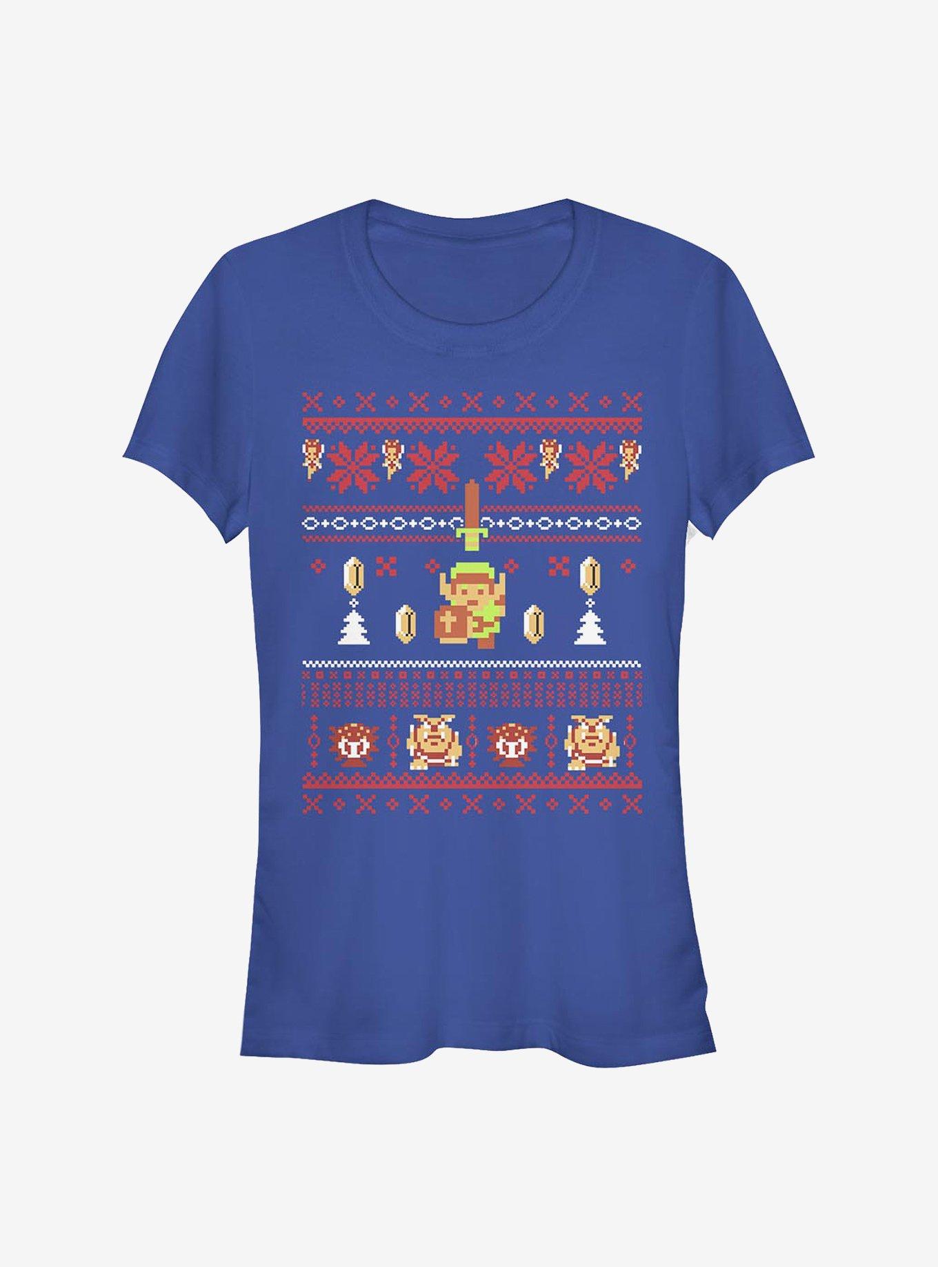 Nintendo The Legend Of Zelda Very Zelda Holiday Girls T-Shirt, , hi-res