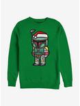 Star Wars Boba Santa Crew Sweatshirt, KELLY, hi-res