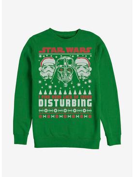 Star Wars Disturbing Holiday Crew Sweatshirt, , hi-res