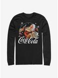 Coke Coca-Cola Santa Long-Sleeve T-Shirt, BLACK, hi-res
