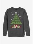 Star Wars Gift Tree Sweatshirt, CHAR HTR, hi-res