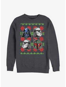 Star Wars Holiday Faces Crew Sweatshirt, , hi-res