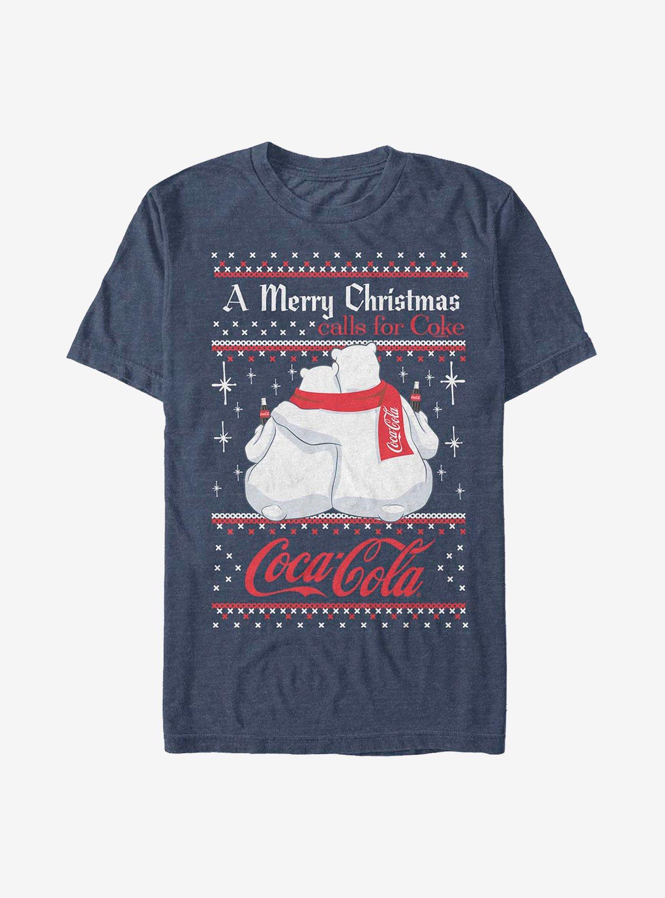 Coke Calls For A Coke T-Shirt, NAVY HTR, hi-res