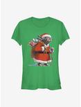Star Wars Santa Yoda Girls T-Shirt, KELLY, hi-res