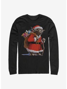 Star Wars Santa Yoda Long-Sleeve T-Shirt, , hi-res